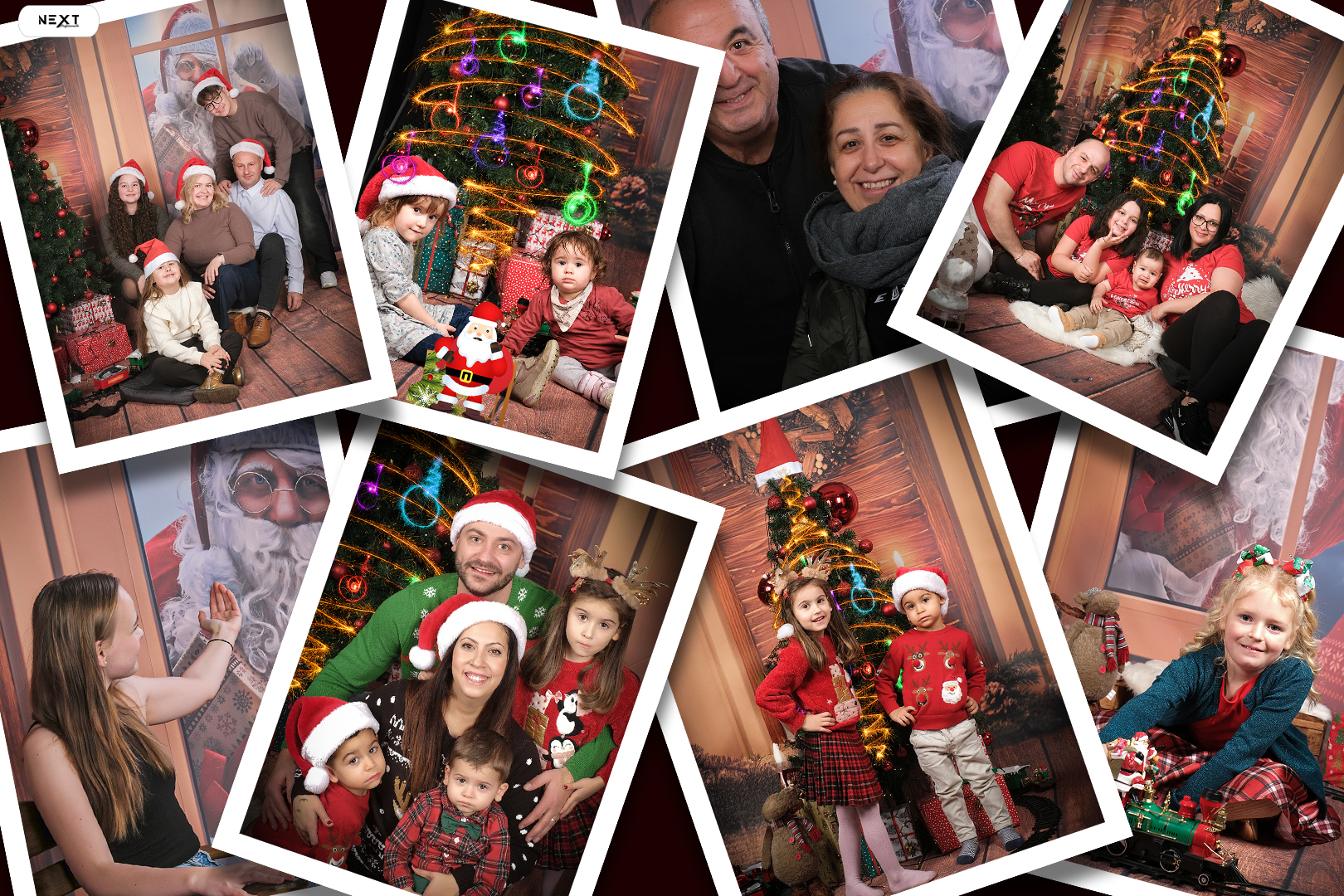 Weihnachtsfotoshooting