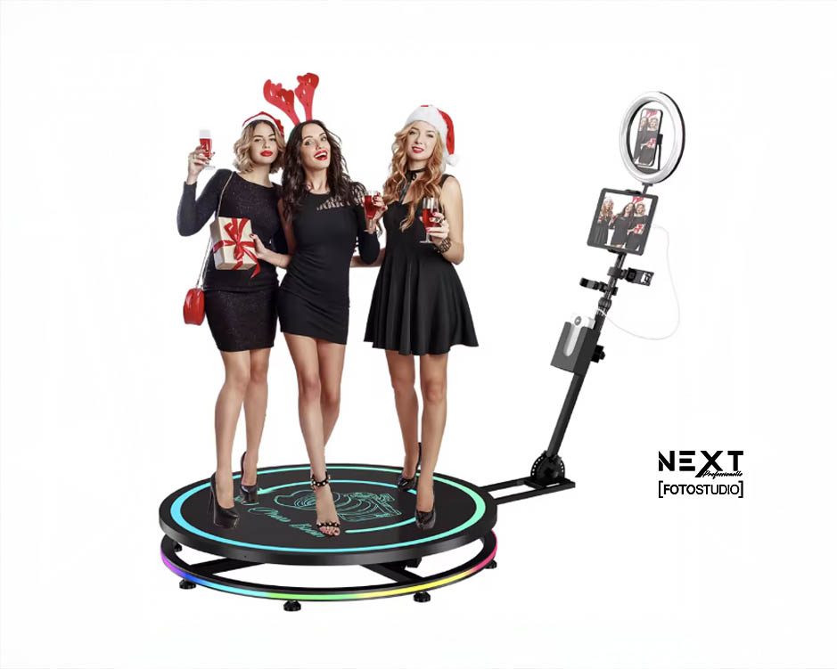360° Grad Video Spinner Booth 2